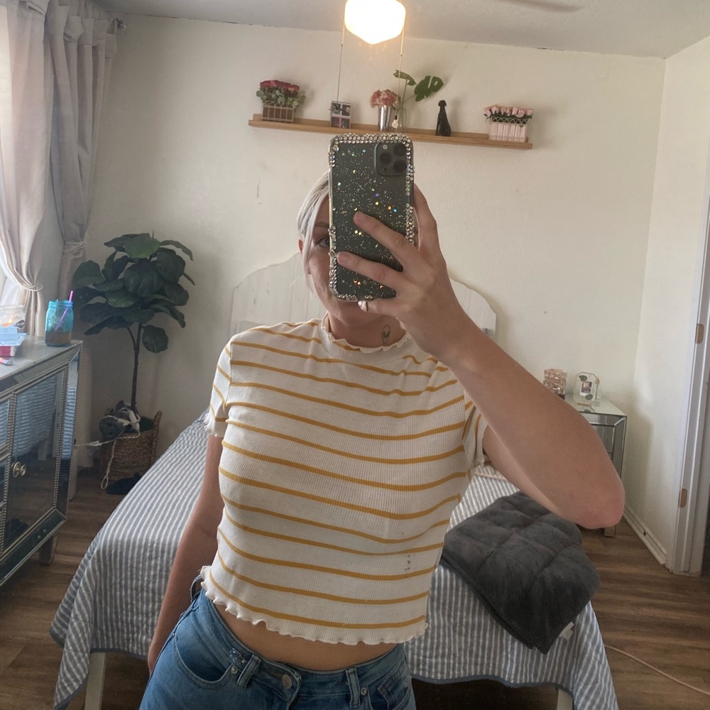 High Neck Crop Top